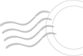 Dark decorative stamp image on a background.